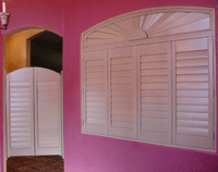 Saloon Swinging Door Shutter and Pass Thru Shutter